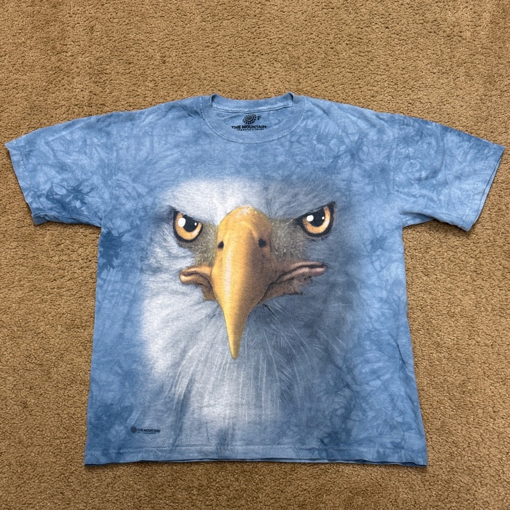 The Mountain unisex tie dye tshirt. Small